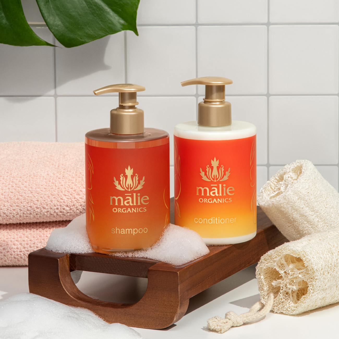 malie shampoo conditioner 他