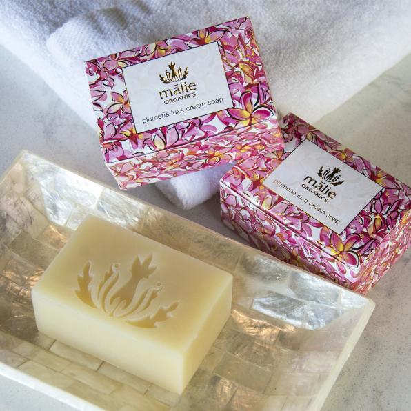 Luxe Cream Soap Plumeria