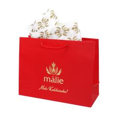 Malie Official Wrapping Kit/ラッピングキット(クリスマス・赤) Lサイズ