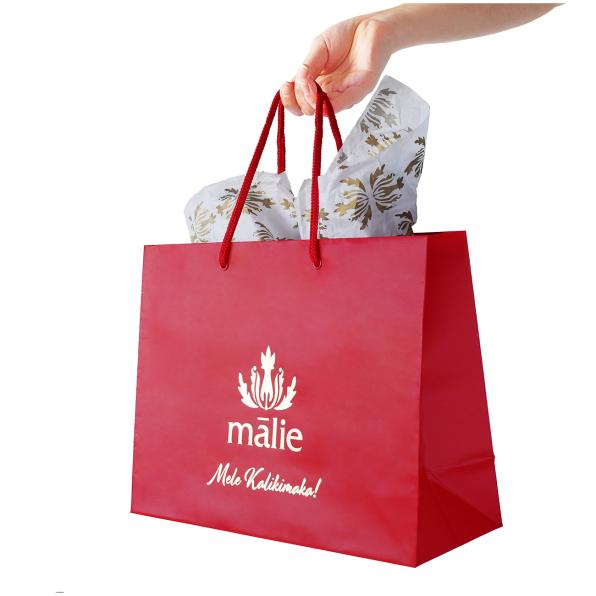 Malie Official Wrapping Kit/ラッピングキット(クリスマス・赤) Lサイズ